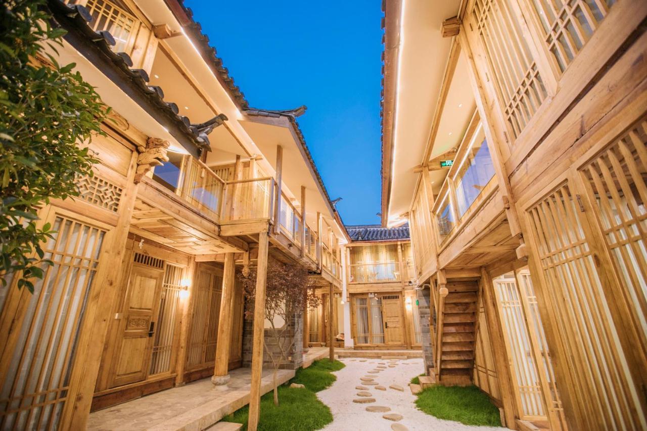 Lijiang Shushi Zhengliu Mujiayuan Hotel Экстерьер фото